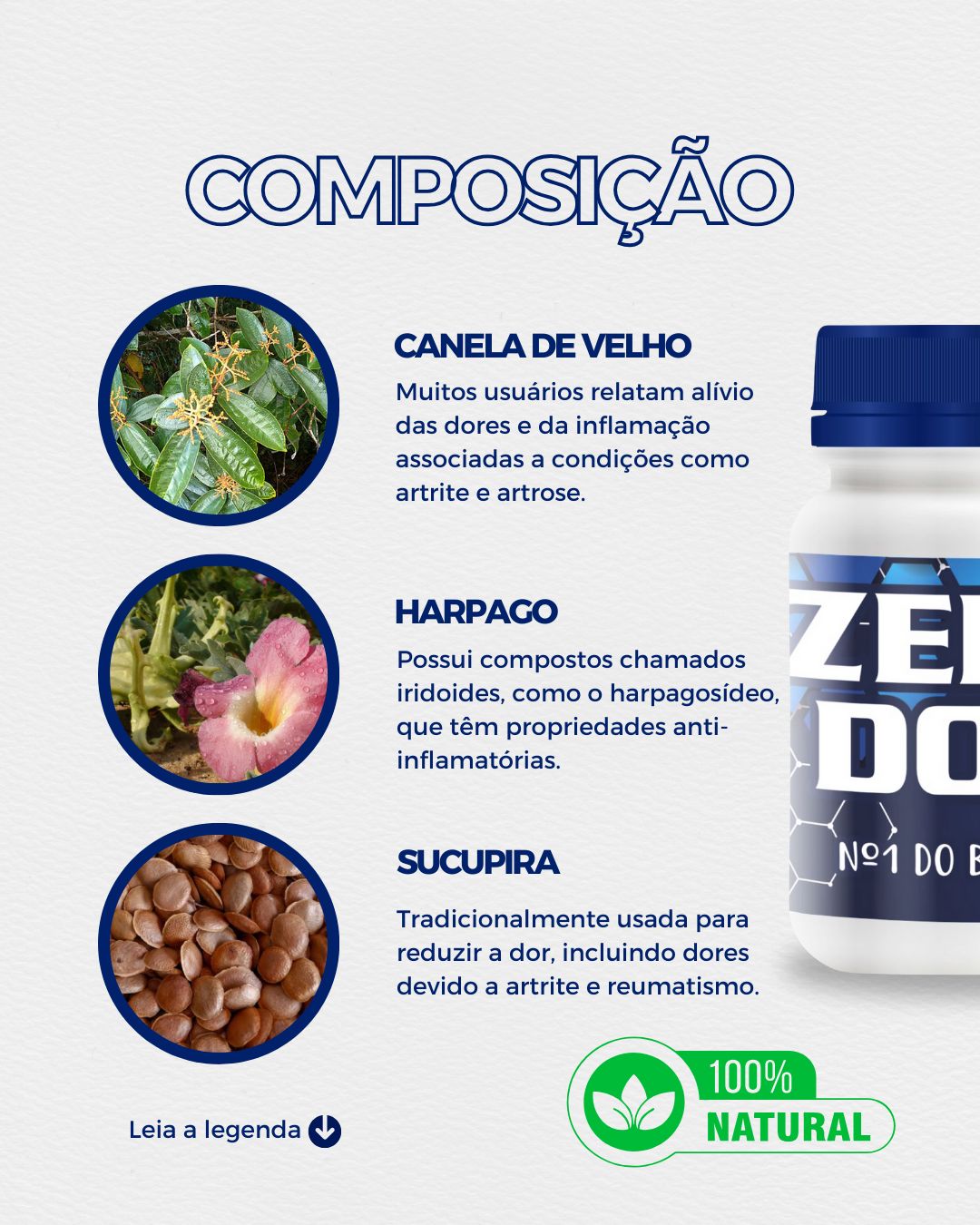 Zero Dor suplemento natural imagem 4